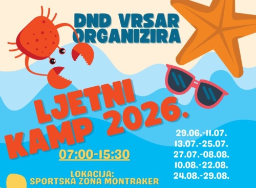 DND Vrsar - Ljetni kamp 2026.