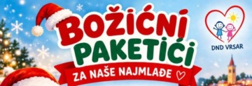 Božićni paketići za naše najmlađe – DND Vrsar